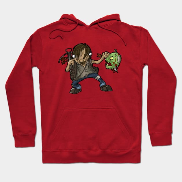 Walking Dead Mr Dixon Hoodie by AngryBunnyCreations